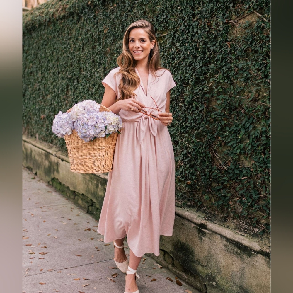 Gal Meets Glam satin Margie dress NWT